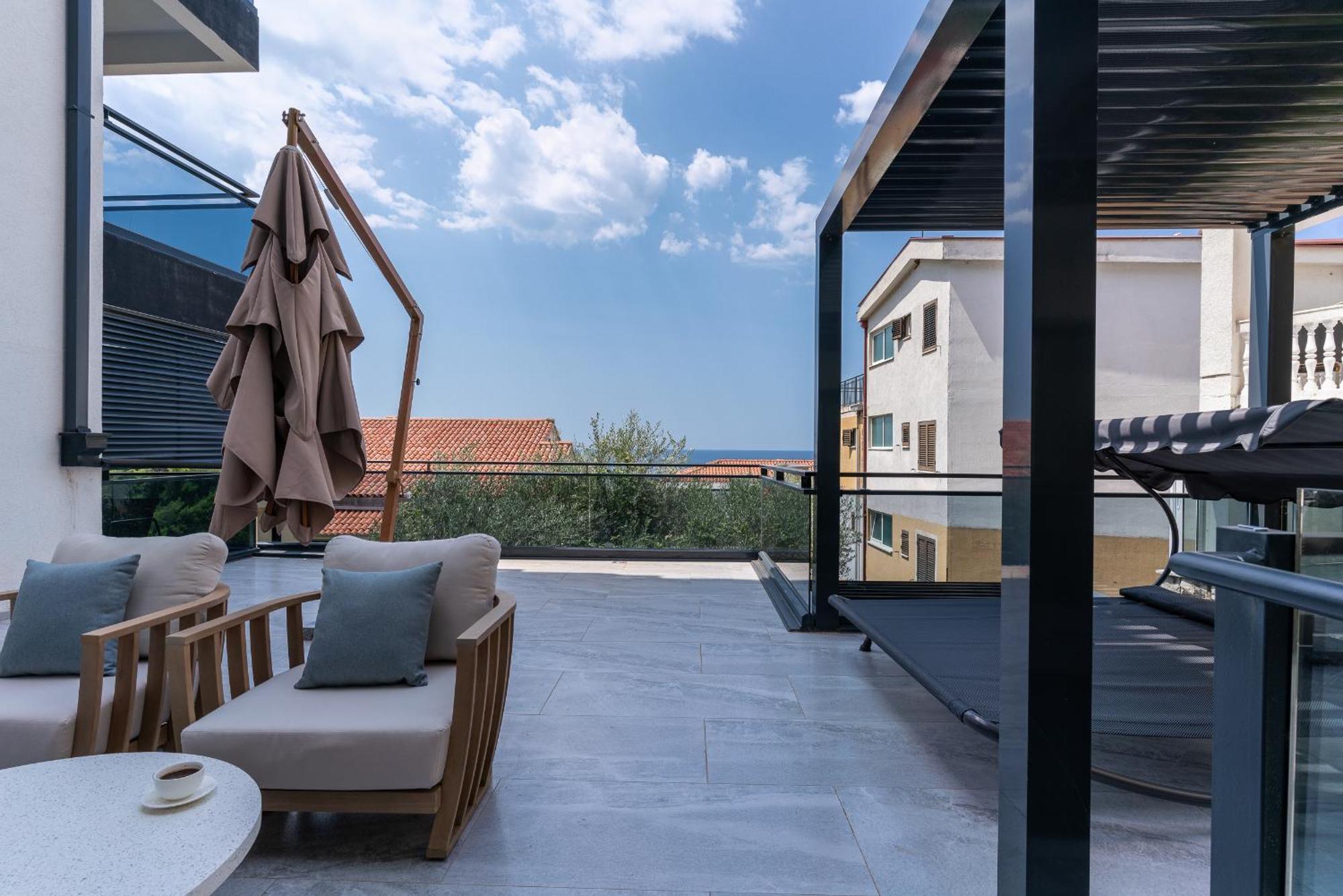 Vista Seaview Apartment Sveti Stefan Exterior photo