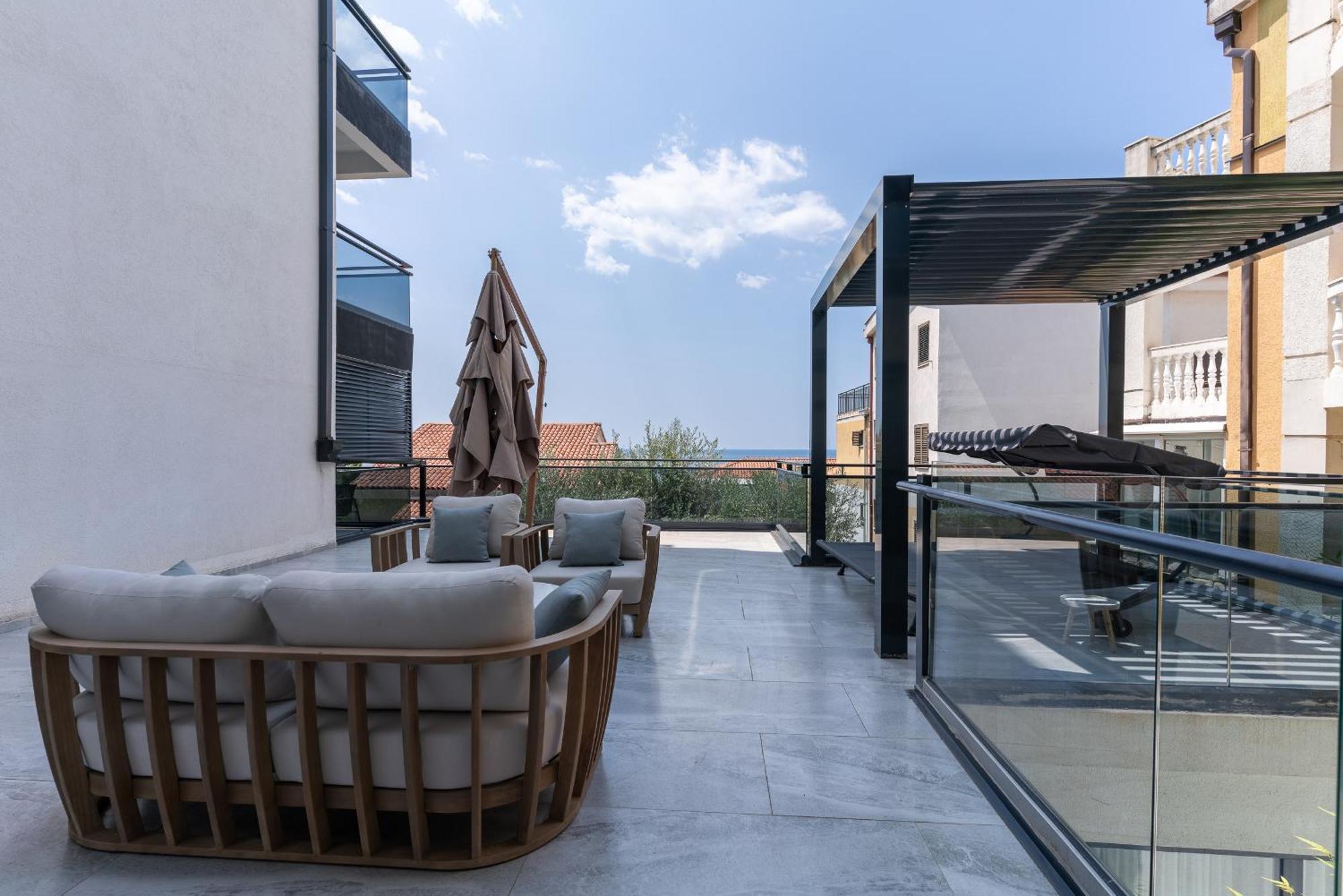 Vista Seaview Apartment Sveti Stefan Exterior photo